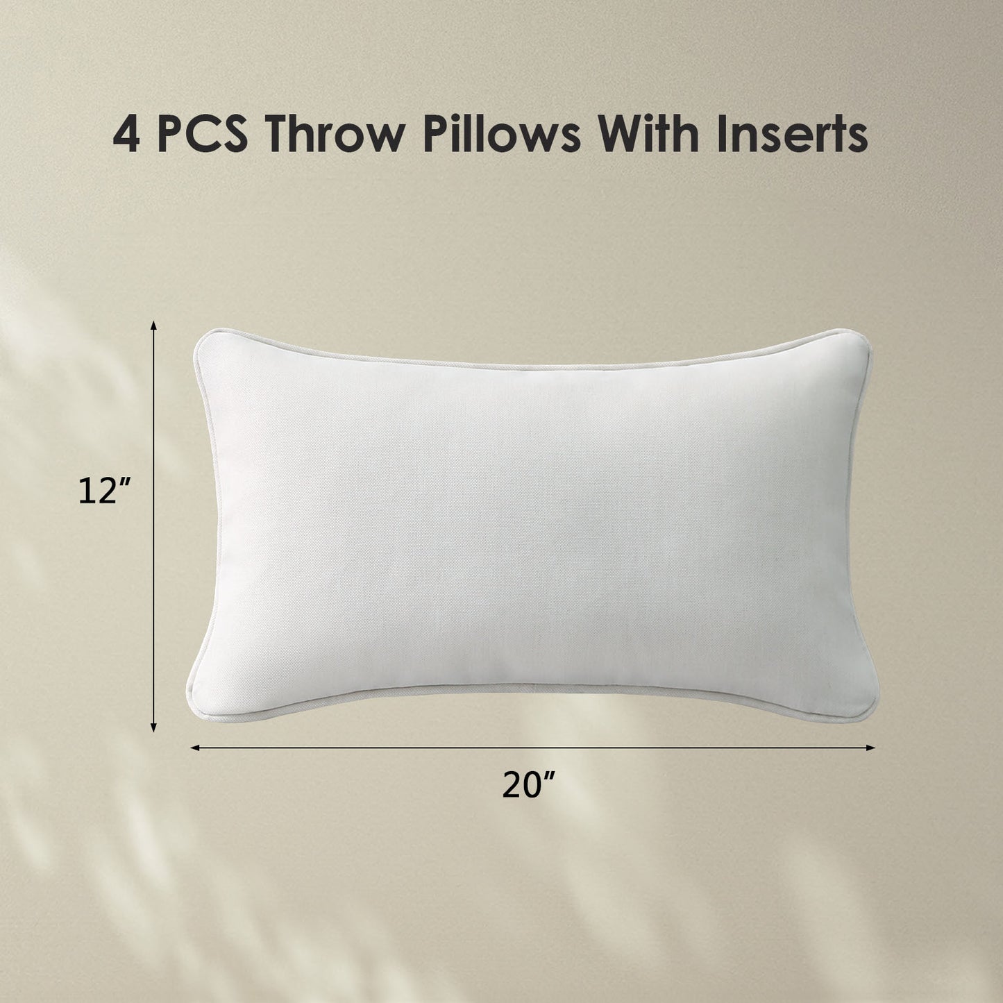Unimatta Outdoor Pillow With Inserts