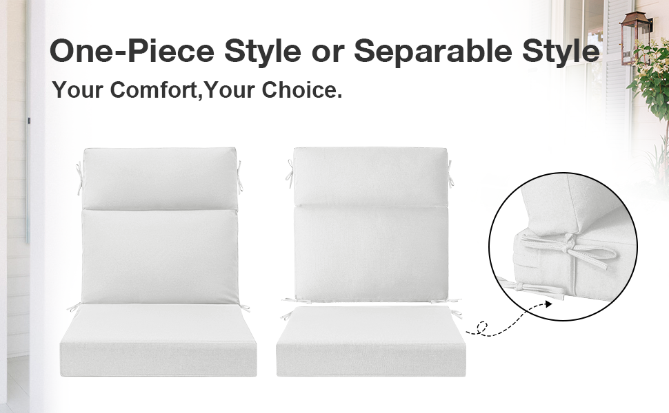 Unimatta Outdoor 44" x21" High Back Cushion