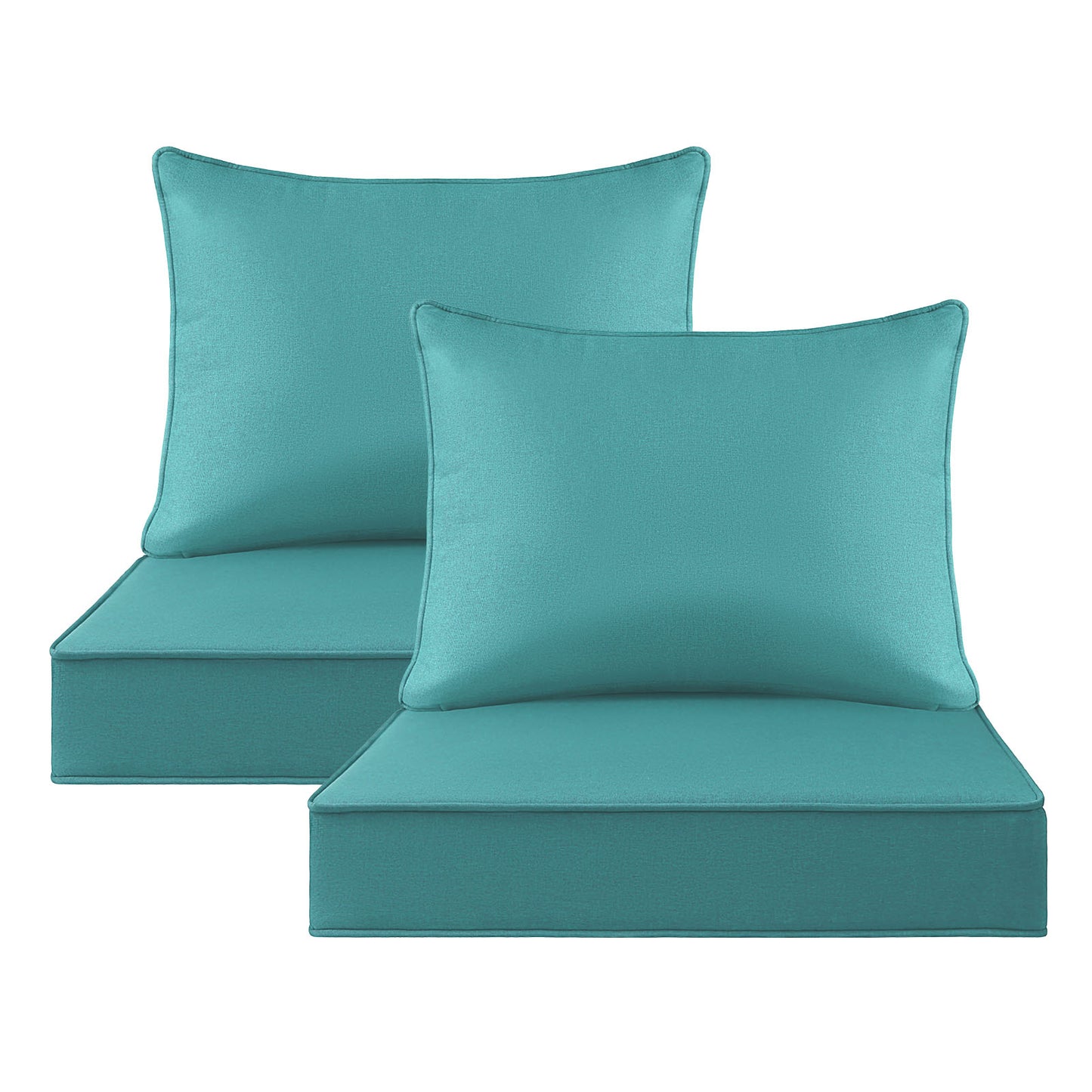 Unimatta Outdoor 24" x24" Deep Seat Cushion Turquoise