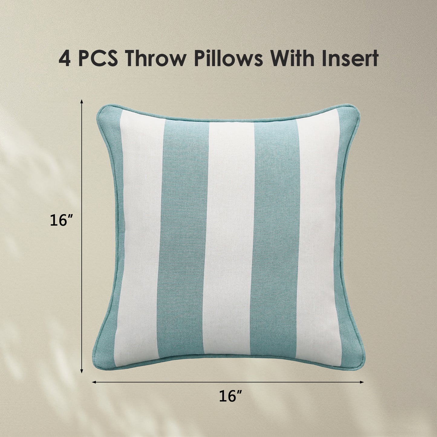 Unimatta Outdoor Pillow With Inserts