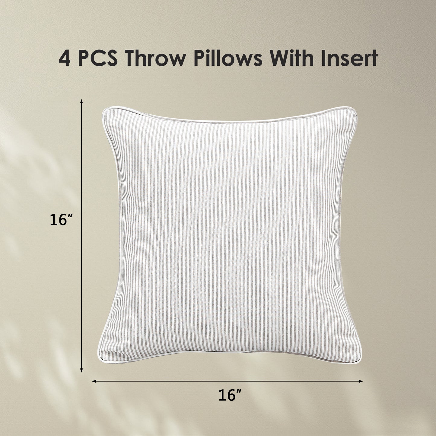 Unimatta Outdoor Pillow With Inserts