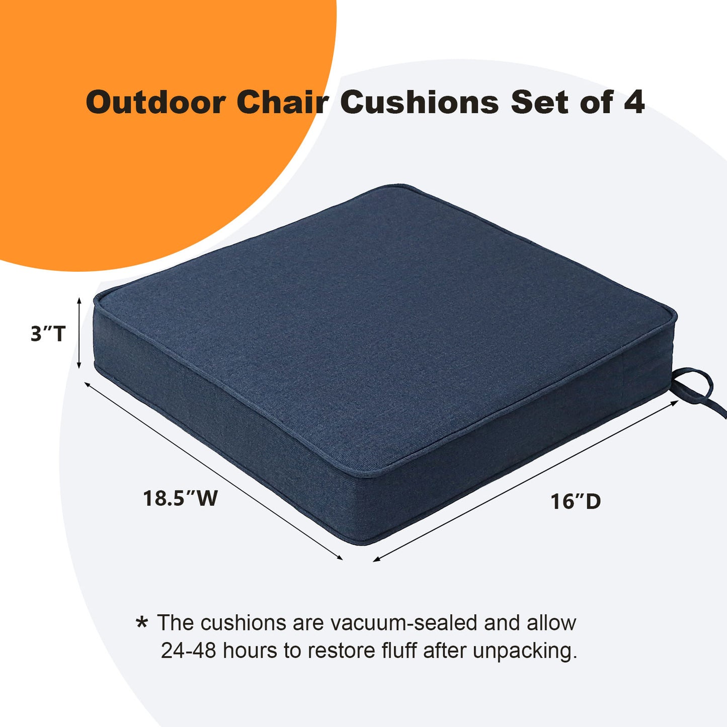 Unimatta Outdoor Seat Cushion