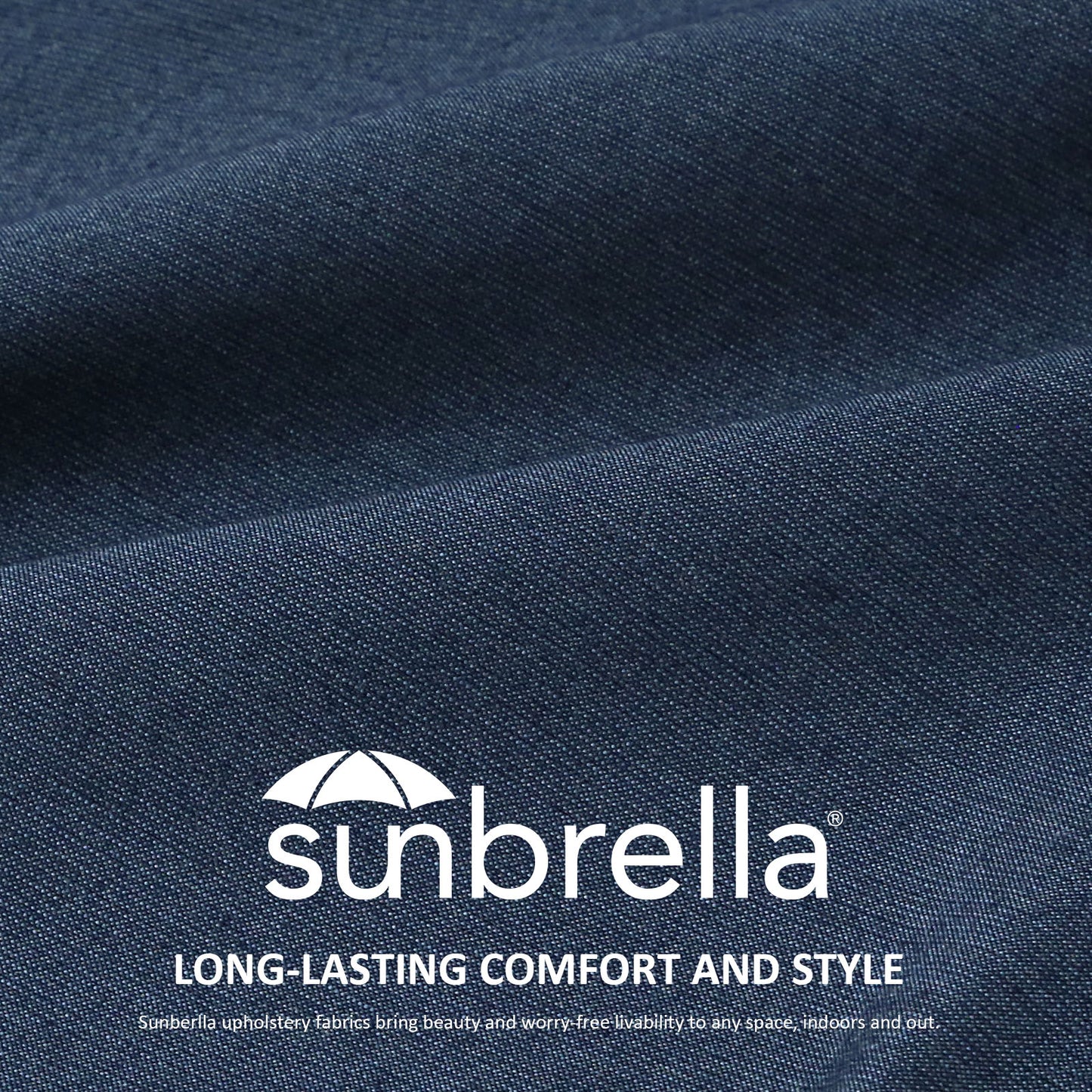 Sunbrella Outdoor 24" x24" Deep Seat Cushion Specrtum indigo