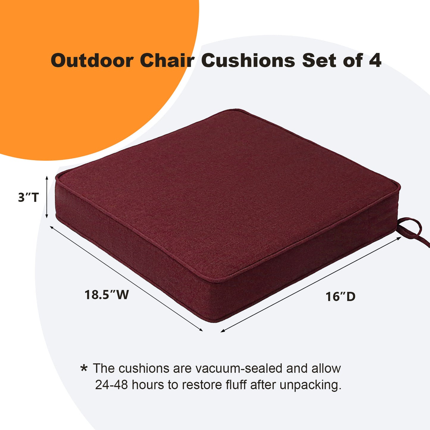 Unimatta Outdoor Seat Cushion