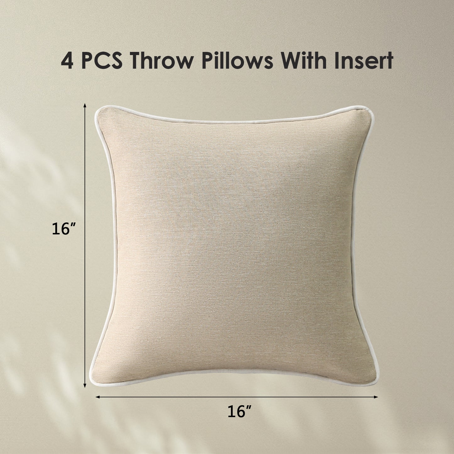 Unimatta Outdoor Pillow With Inserts
