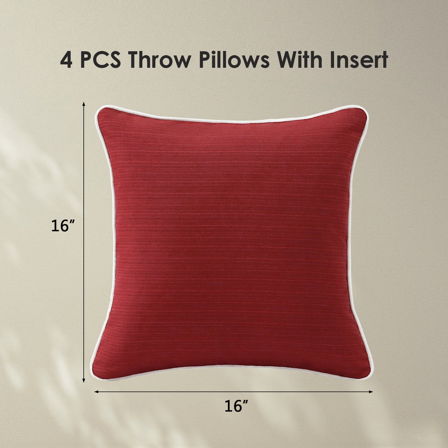 Unimatta Outdoor Pillow With Inserts