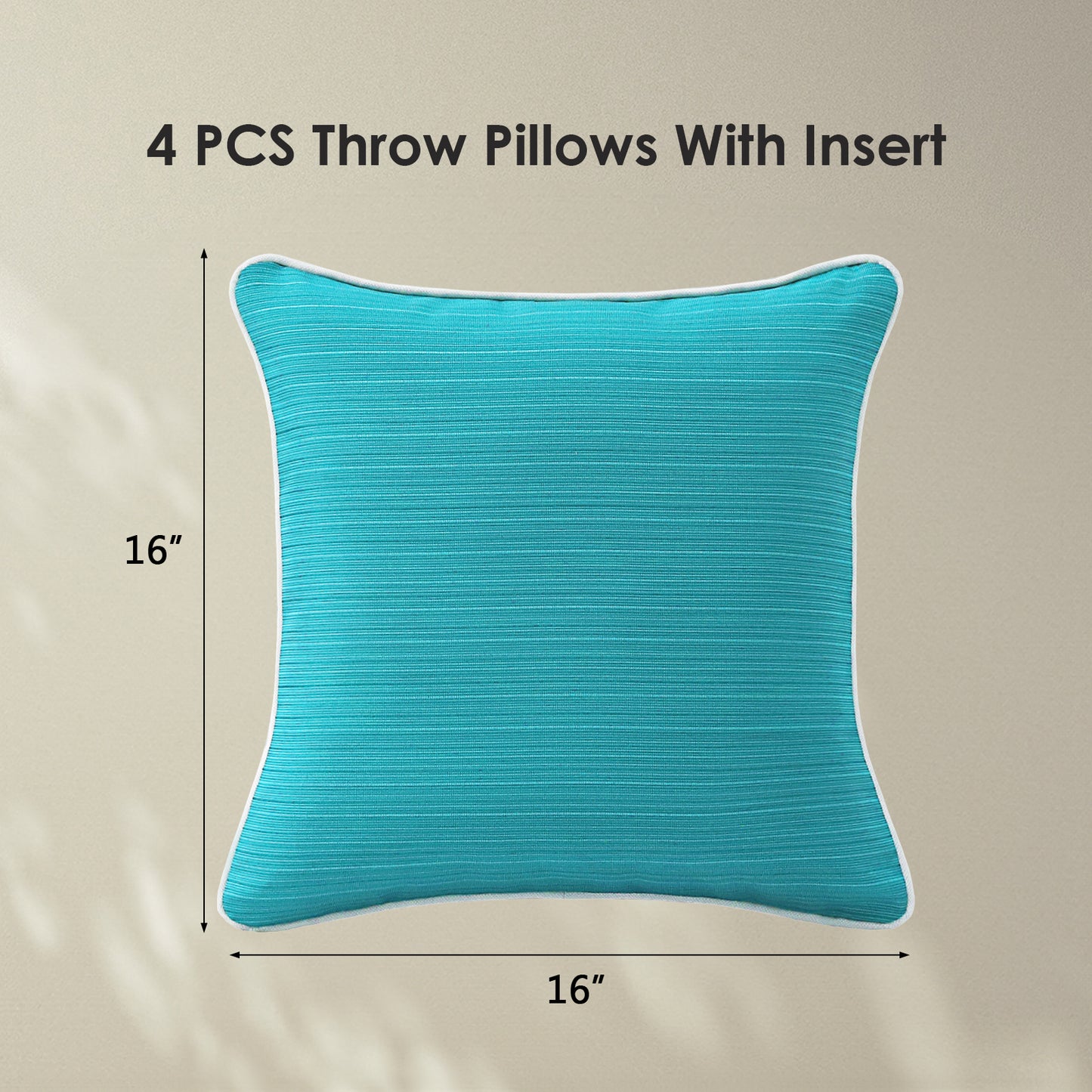 Unimatta Outdoor Pillow With Inserts