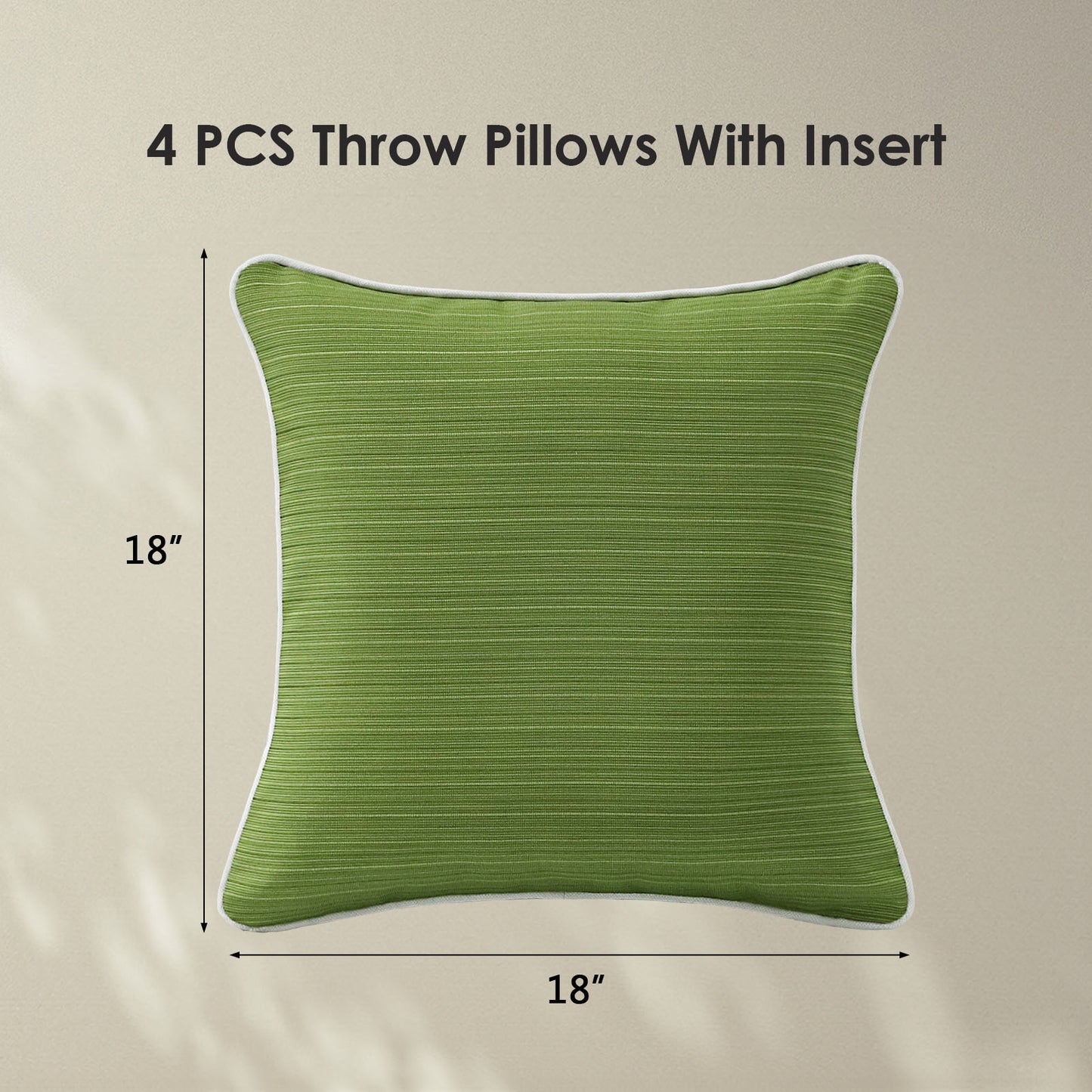 Unimatta Outdoor Pillow With Inserts