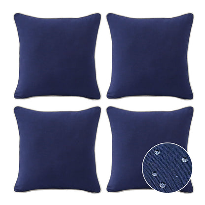 Unimatta Outdoor Pillow With Inserts Navy
