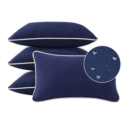 Unimatta Outdoor Pillow With Inserts Navy