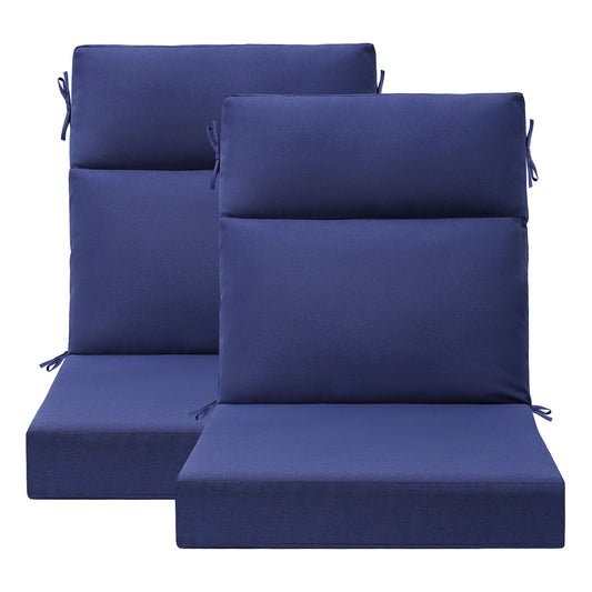 Unimatta Outdoor 44" x21" High Back Cushion Navy
