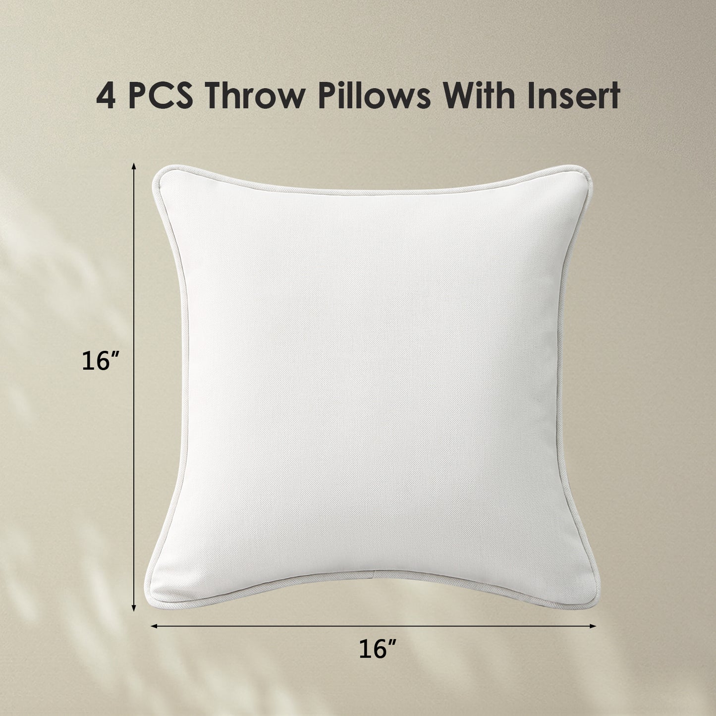 Unimatta Outdoor Pillow With Inserts