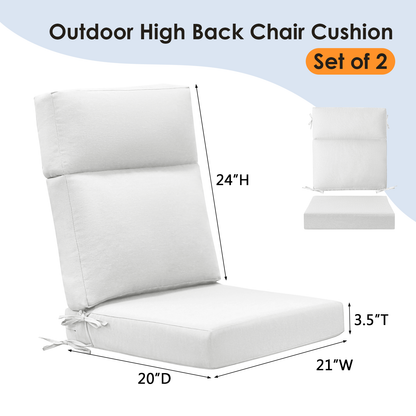 Unimatta Outdoor 44" x21" High Back Cushion