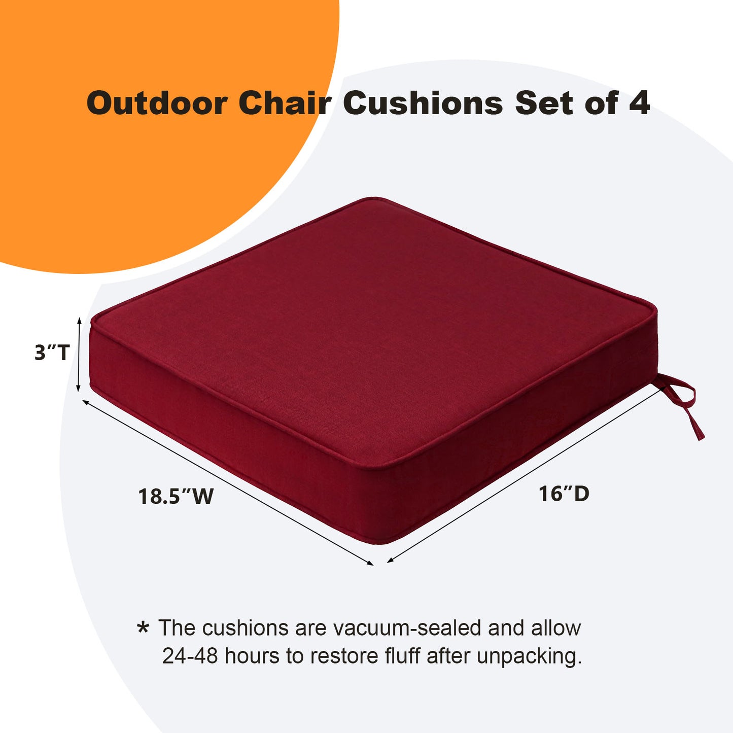 Unimatta Outdoor Seat Cushion