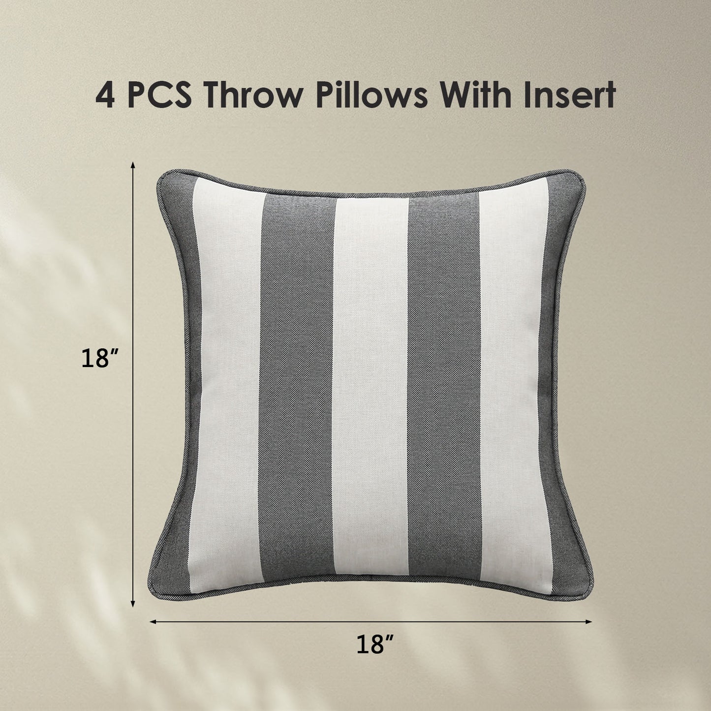 Unimatta Outdoor Pillow With Inserts