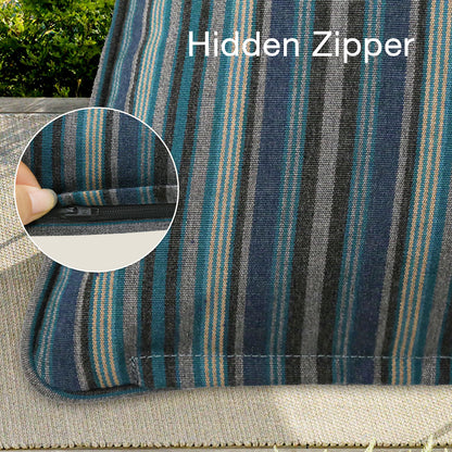Sunbrella Outdoor  Pillow With Inserts Troupe Dock