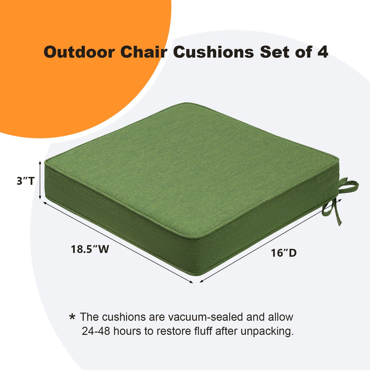 Unimatta Outdoor Seat Cushion