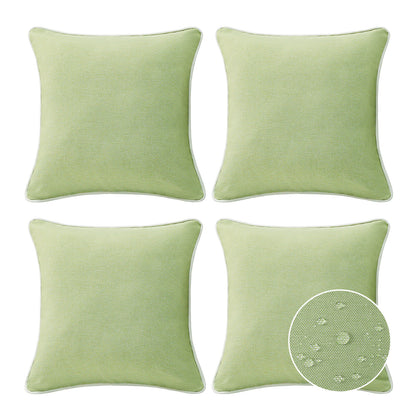 Unimatta Outdoor Pillow With Inserts Seaweed Green