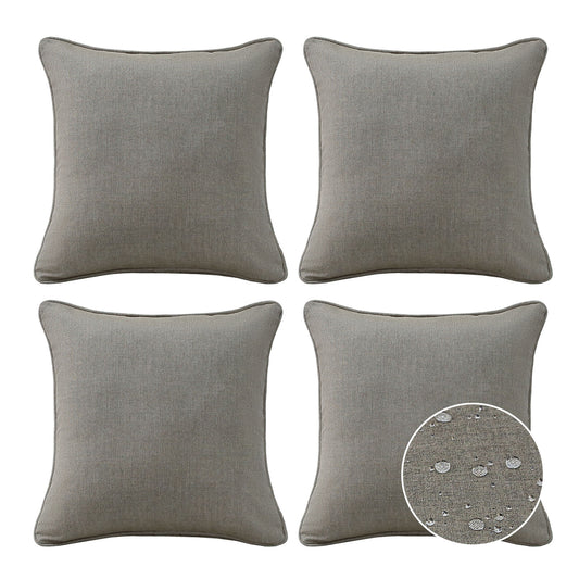 Sunbrella Outdoor Pillow With Inserts Cast Shale