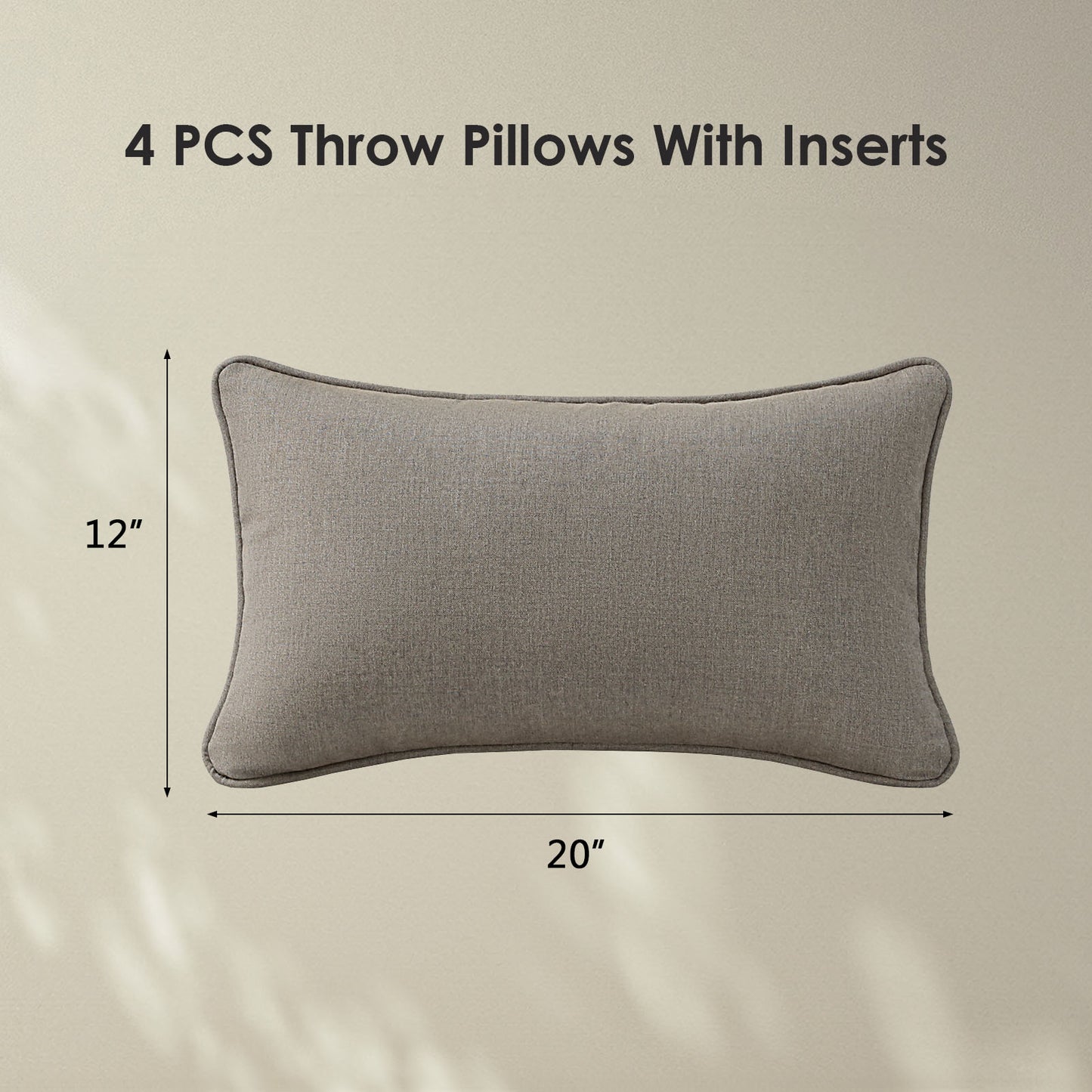 Unimatta Outdoor Pillow With Inserts