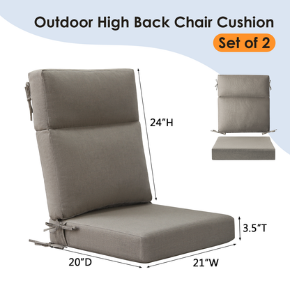 Unimatta Outdoor 44" x21" High Back Cushion