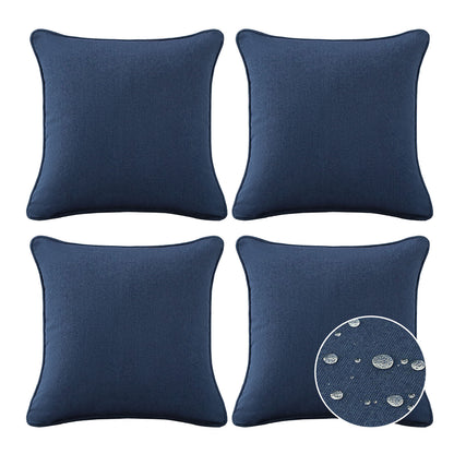 Sunbrella Outdoor  Pillow With Inserts Specrtum indigo