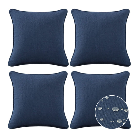 Sunbrella Outdoor  Pillow With Inserts Specrtum indigo