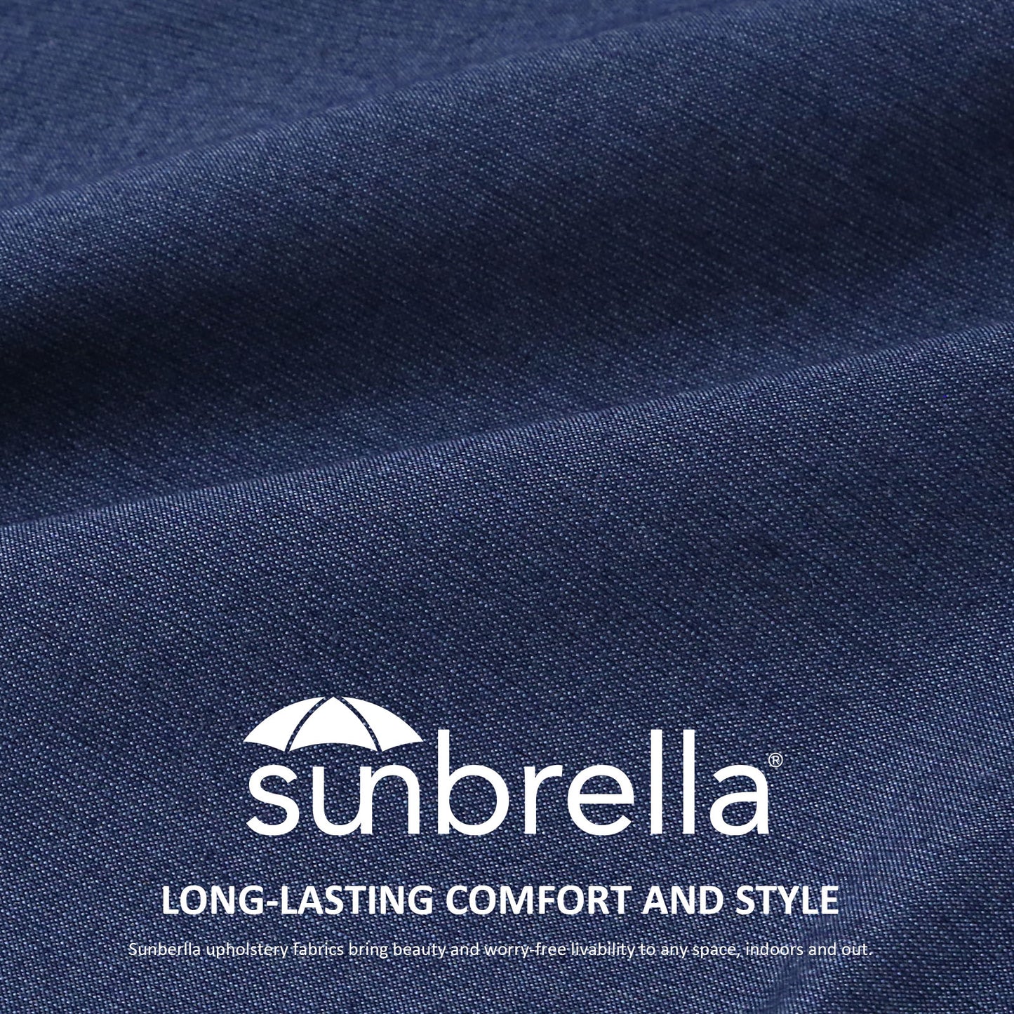 Sunbrella Outdoor  Pillow With Inserts Specrtum indigo