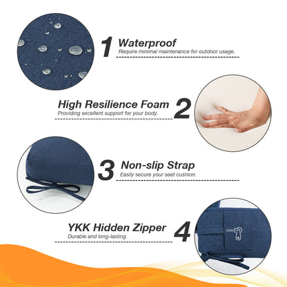Unimatta Outdoor 44" x21" High Back Cushion