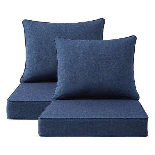 Sunbrella Outdoor 24" x24" Deep Seat Cushion Specrtum indigo