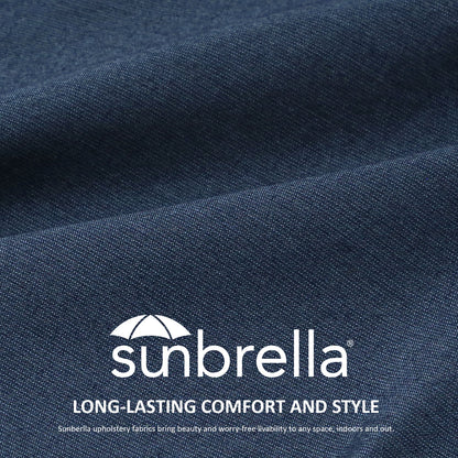 Sunbrella Outdoor 24" x24" Deep Seat Cushion Specrtum indigo