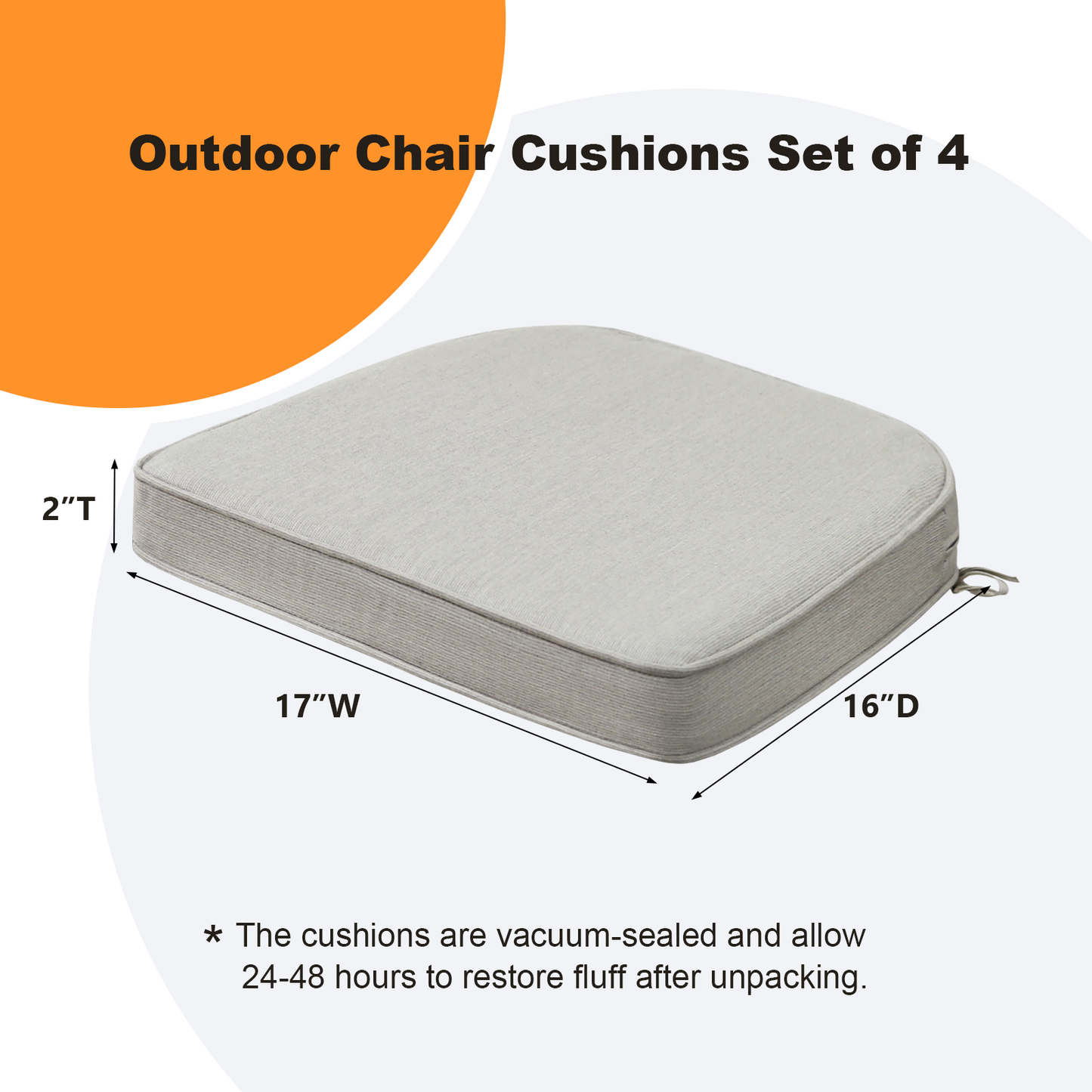 Unimatta Outdoor Seat Cushion