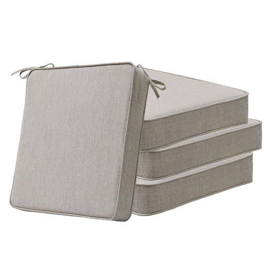 Sunbrella Outdoor 19" x19" Seat Cushion Specrtum Pebble
