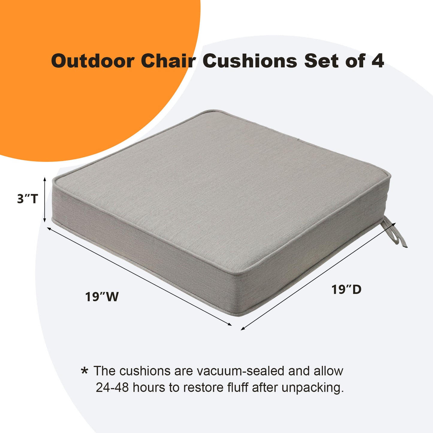 Unimatta Outdoor Seat Cushion