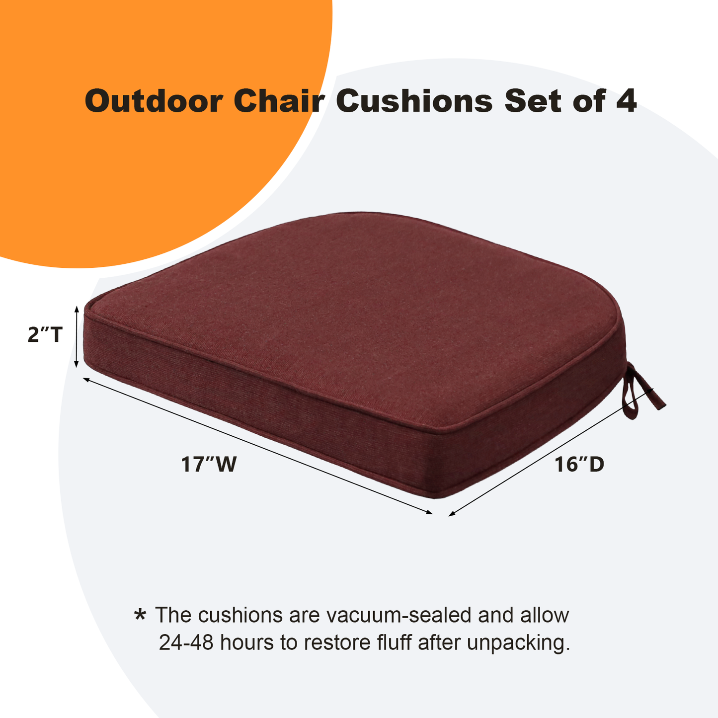 Unimatta Outdoor Seat Cushion