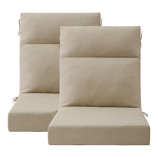 Unimatta Outdoor 44" x21" High Back Cushion Tan