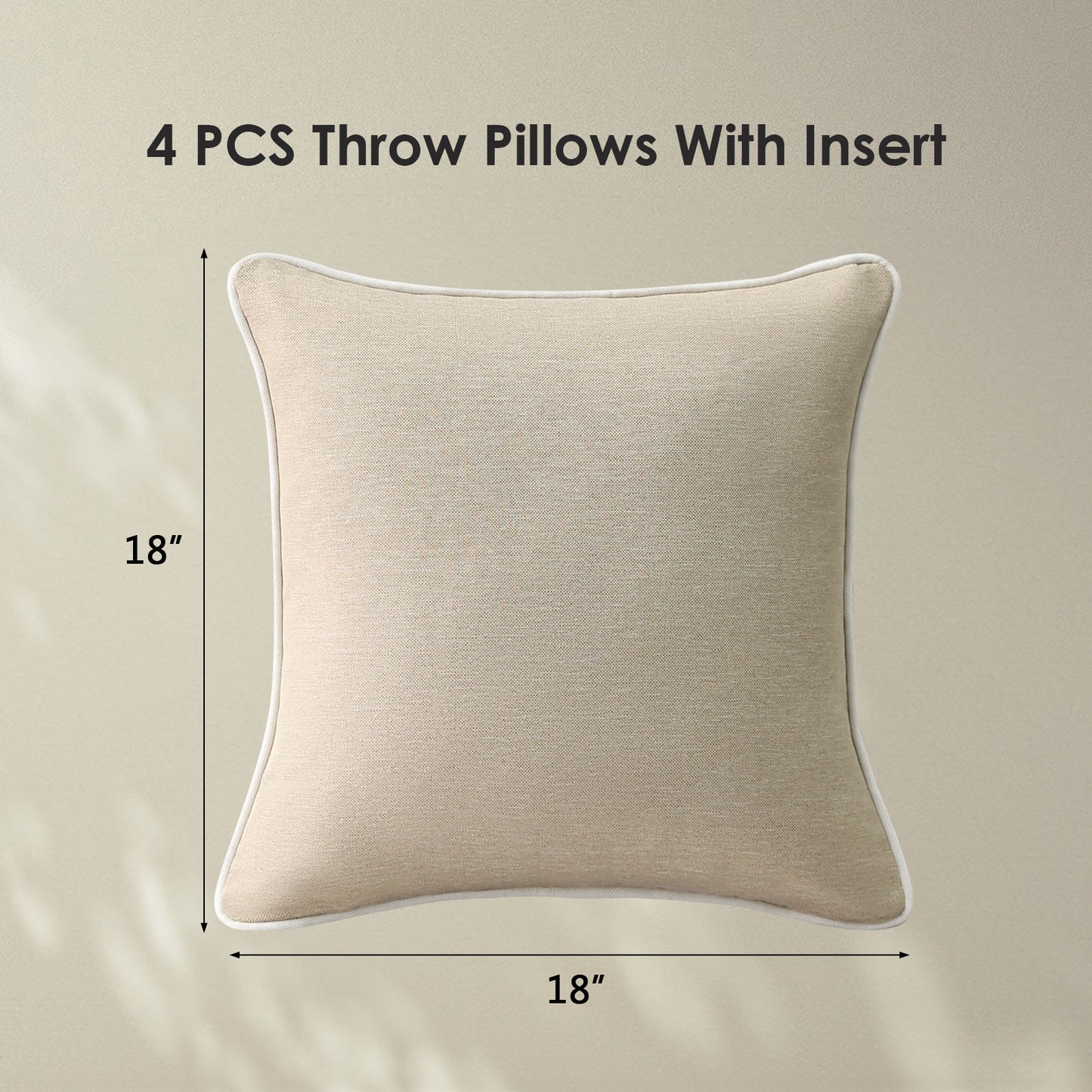 Unimatta Outdoor Pillow With Inserts