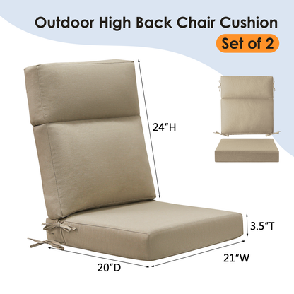 Unimatta Outdoor 44" x21" High Back Cushion